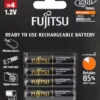 후지쯔 HR-4UTHC 프리미엄 블랙 900mAh NiMH AAA 4입