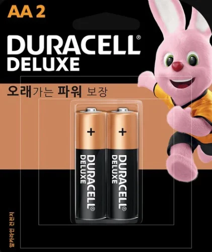 듀라셀 디럭스 AA 2입