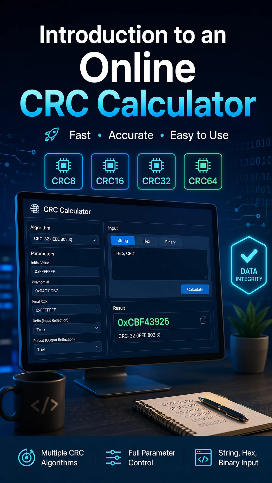 Introduction to an Online CRC Calculator