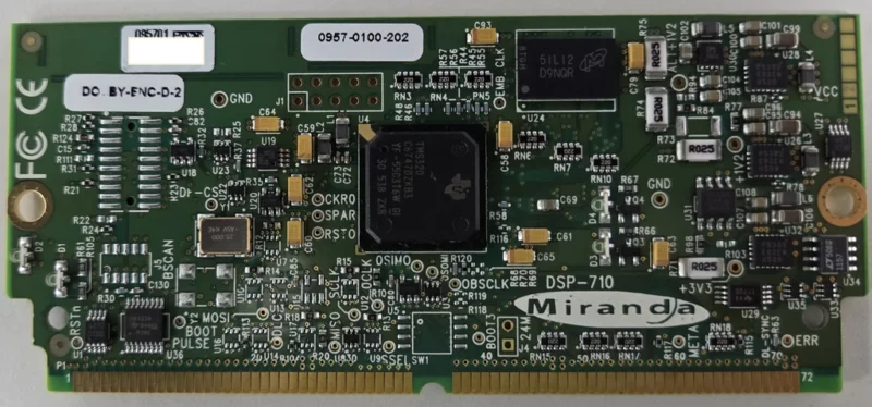 Grass Valley Miranda DSP-710 MOD-DOLBY-ENC-D-2 돌비 인코더 모듈 기판