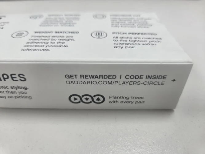 Promark 5A 4팩 박스 측면의 GET REWARDED CODE INSIDE 문구