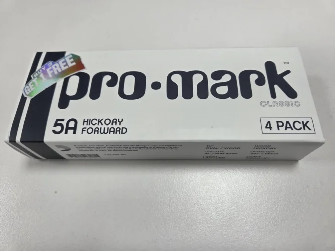 Promark Classic 5A Hickory Forward 4팩