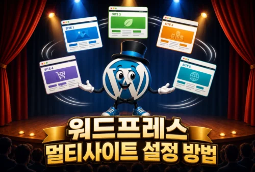 워드프레스 멀티사이트모드 활성화 섬네일